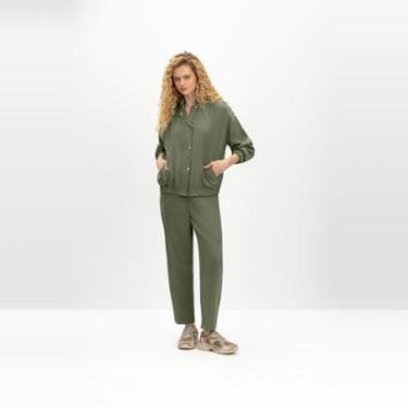 Imagem de Jaqueta feminina em alfaiataria Essendi-Feminino