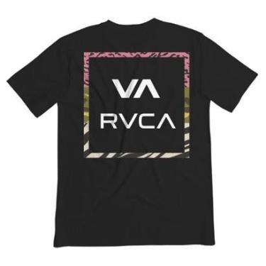 Imagem de Camiseta RVCA R471A0537 All the Way - Preto-Masculino