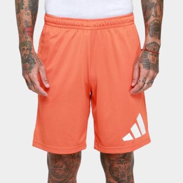 Imagem de Short Adidas Logo Masculino, Laranja, GG