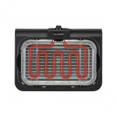 Imagem de Churrasqueira Elétrica Portátil Agratto CH2-02 Mr.Cheff 2000W 52 X 8,5 X 38 cm Preto 220V