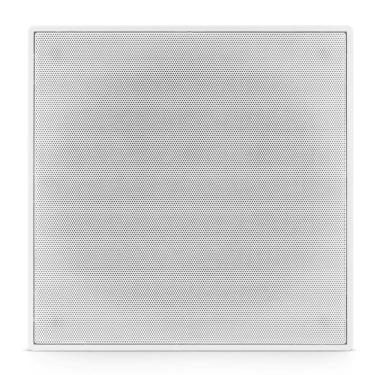 Imagem de Caixa de Som de Embutir Frahm Hs 8 150W 3 Vias com Crossover Quadrada para Ambiente Residencial Branco