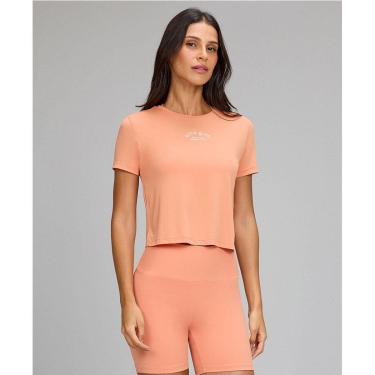 Imagem de Cropped Alto Giro Essentials Laranja Pessego-Feminino