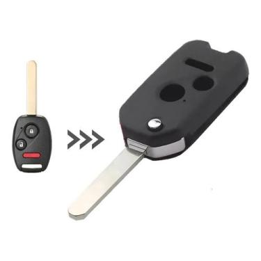 Imagem de Chave Canivete Honda Civic Fit Crv 2008 2009 2010 2011 2012 - Congratu