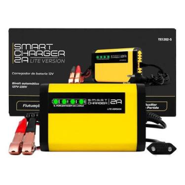 Imagem de Carregador de Bateria Smart Charger 2ah 12v Bivolt Automotiv - Congrat