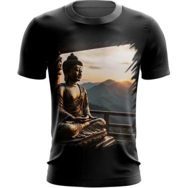Imagem de Camiseta Dryfit Estátua de Buda Iluminado Religião 15 - Kasubeck Store
