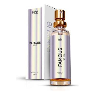 Imagem de Deo Colônia Masculino Famous For Him 15ml - Amakha Paris