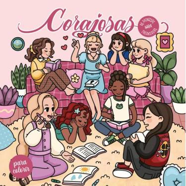 Imagem de Livro - Corajosas  Para colorir