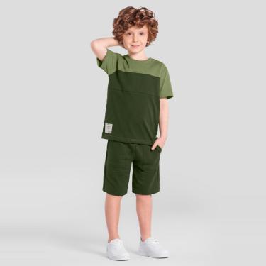 Imagem de Conjunto infantil menino em moletinho sarjado Mundi-Masculino