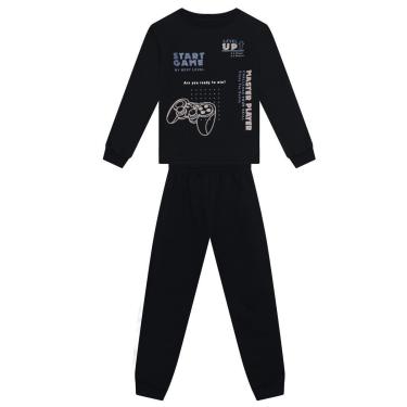 Imagem de Conjunto infantil menino gamer Brandili-Masculino