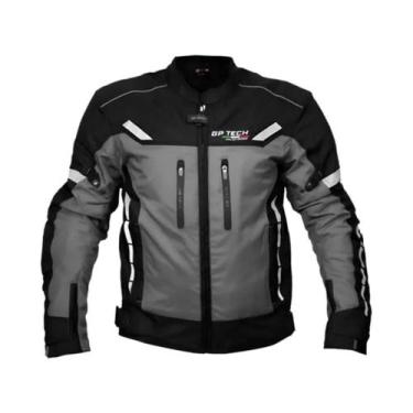 Imagem de Jaqueta Gp Tech Essence 2 Masculina Motociclista, Preto+Cinza, G