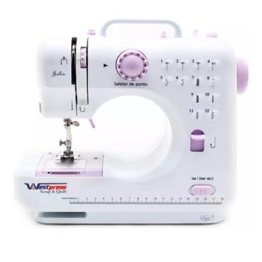 Imagem de Máquina de Costura Doméstica Multiuso Jolie Westpress Bivolt 5112N, Bi