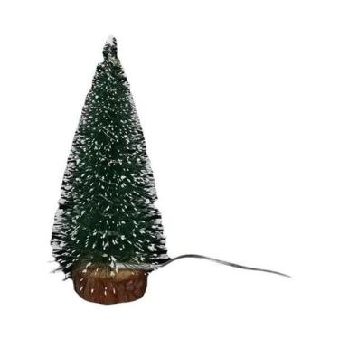 Imagem de Mini Árvore De Natal Artificial Com Luzes LED Para Decoração De Mesa F
