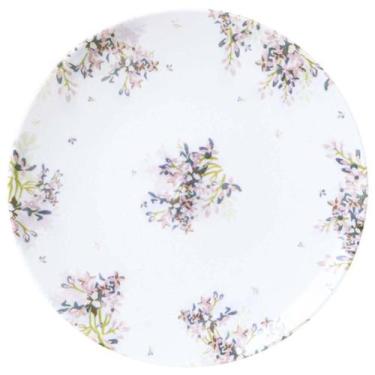 Imagem de Conjunto 12 Pratos Sobremesa 19cm Tramontina Fogli Porcelana Mesa Post