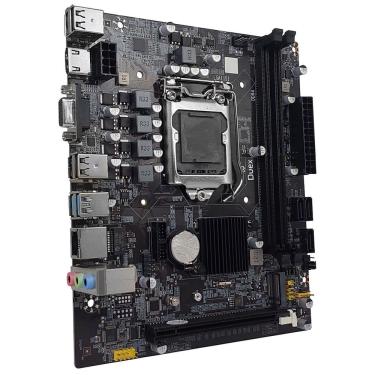 Imagem de Placa-Mãe Micro-ATX Duex DXMVV250G Oem com Chipset Intel B250 Usb 3.0 e Socket LGA1151