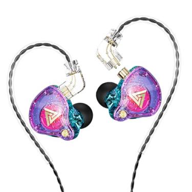Imagem de Yeabomy Fones de ouvido para jogos com fio, monitores intra-auriculares QKZ AK6 PRO, fones de ouvido com fio com som de graves profundos, fones de ouvido intra-auriculares HiFi com novo driver