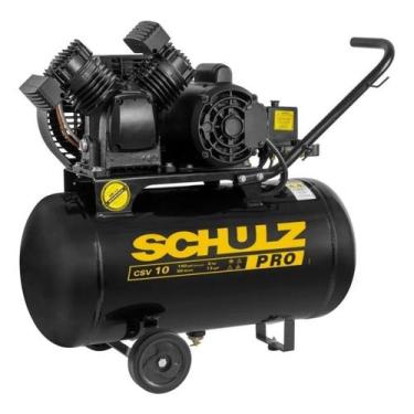 Imagem de Compressor de Ar Schulz 2HP 50 Litros 10 Pés 220V CSV10PRO Monofásico