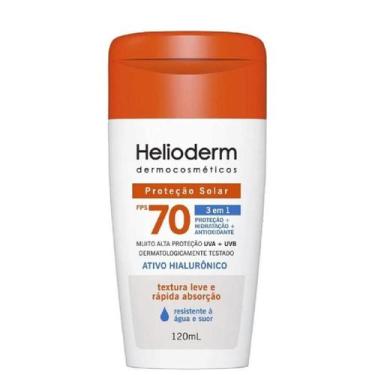 Imagem de Protetor Solar Helioderm Corpo 3 Em 1 Fps70 120ml