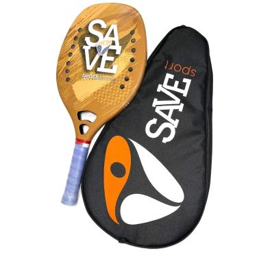 Imagem de Save Sport Raquete Beach Tennis Carbon Fiber, Amarela