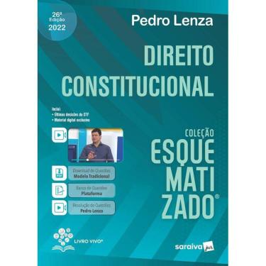 Imagem de DIREITO CONSTITUCIONAL ESQUEMATIZADO - 26A EDIçãO 2022