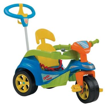 Imagem de Triciclo Infantil Baby Trike Evolution Azul Biemme 614