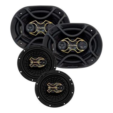 Imagem de Alto Falante Bravox Kit Fácil G Gold 6 B3x60 + 6x9 B4x69