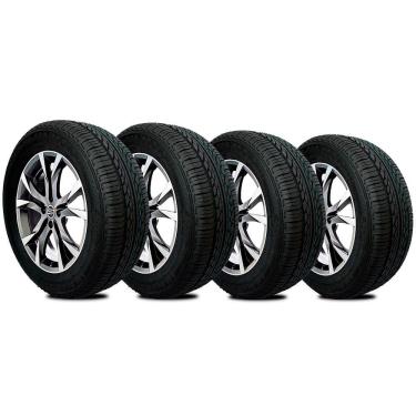 Imagem de Kit 4 Pneu Aro 16 235/60/16 Remold Tracker Sportage Tucson