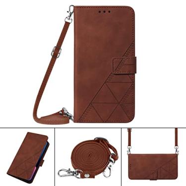 Imagem de For Itel P36 Crossbody 3D Embossed Flip Leather Phone Case
