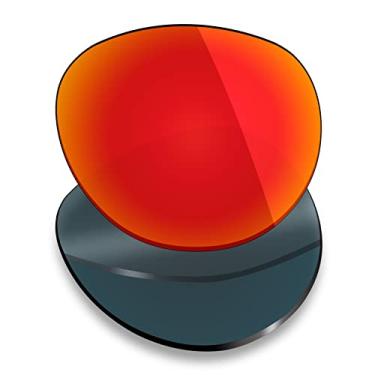 Imagem de Mryok Lentes de substituição polarizadas para Smith Questa - Vermelho fogo