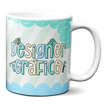 Imagem de Caneca Profissional Designer Gráfico Lindo Presente (Branca)