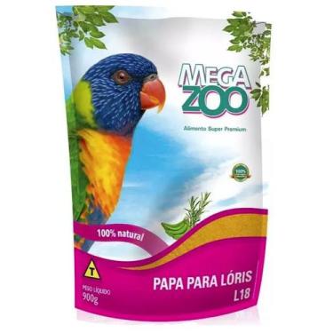 Imagem de Alimento Papa 100% Natural Para Lóris Megazoo (L18) 900G