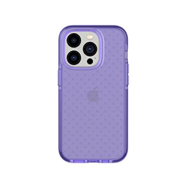 Imagem de Tech21 iPhone 14 Pro Max Evo Check – Capa protetora fina e absorvente de choque com proteção multiqueda FlexShock de 15 pés e botões extras