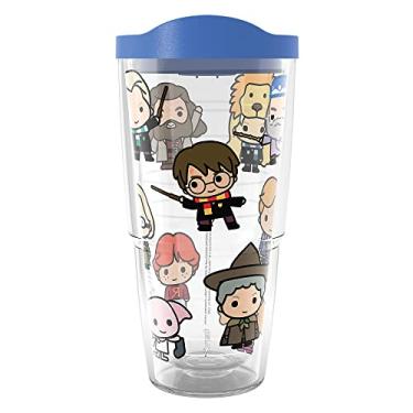 Imagem de Tervis Copo de viagem Harry Potter Charm Reducio Made in USA com isolamento térmico de parede dupla mantém as bebidas frias e quentes, 680 g, clássico