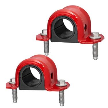 Imagem de Kit de suporte de barra estabilizadora frontal Extreme com 4 peças + kit de bucha frontal compatível com Ram 1500 2500 3500 1994-2010, Dakota 1997-2011, Durango RWD 1998-2002, projetado e fabricado nos EUA