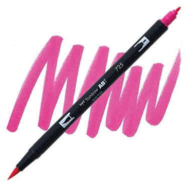Imagem de Dual Brush Pen Tombow Rhodamine Red 725