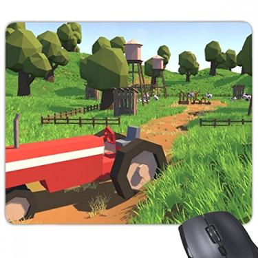 Imagem de Mouse pad de borracha antiderrapante para jogos de fazenda de caminhão e cena