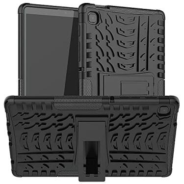 Imagem de Capa Capinha Anti Impacto Para Samsung Galaxy Tab A7 Lite com Tela de 8.4" polegadas Case Armadura Hybrid Reforçada Com Desenho De Pneu (Preto)