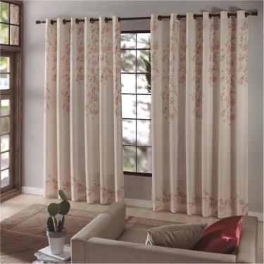 Imagem de Cortina Sultan Hebe 300x240 cm – Estampa Floral