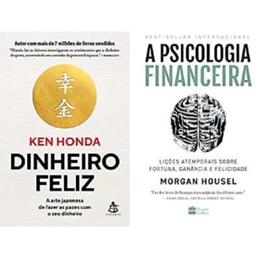 Imagem de Kit 2 Livro K. Honda Dinheiro Feliz + Psicologia Financeira