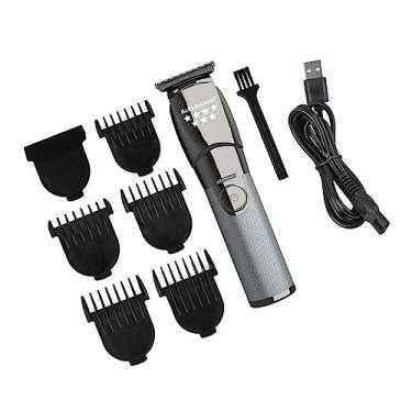 Imagem de HONMEET 1 Conjunto máquina de cortar cabelo gilete navalha razor aparador de bigode kit de corte de cabelo elétrico presilhas para cabelo bateria de lítio Clippers tesoura de cabelo suíte
