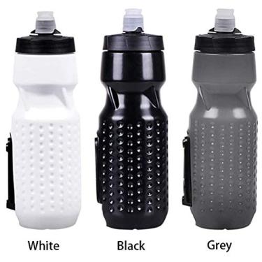 Imagem de Chaleira de água para Bicicleta de Estrada, Garrafa de água Externa Magnética PP 710ml para Mountain Bike à Prova de Vazamentos para Ciclismo (Preto)