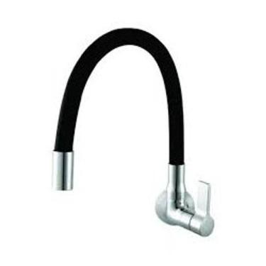 Imagem de Torneira Cozinha Parede Flexível Articulável Preto Meber