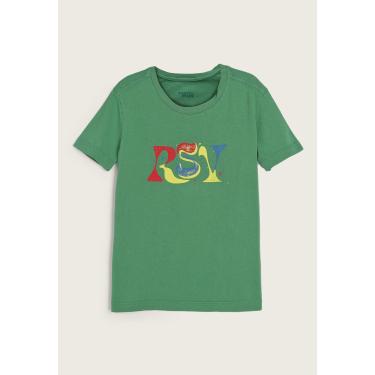 Imagem de Infantil - Camiseta Reserva Mini Logo Verde Reserva Mini 65942 menino