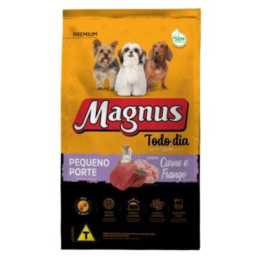 Imagem de Ração Magnus Todo Dia Cão Adulto Raças Pequenas Carne E Frango 20 Kg