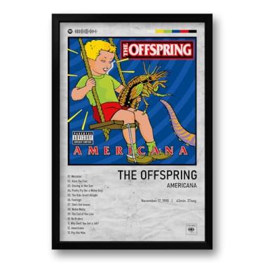Imagem de Quadro Álbum Spotify Americana - The Offsping - 40x60cm