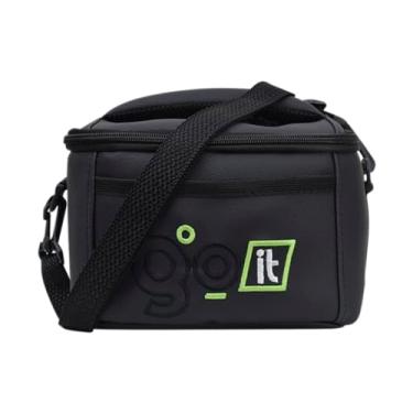 Imagem de Bolsa Térmica Luxo Impermeavel Academia Viagem Camping Necessaire Lancheira Marmiteira Fitness (Verde)