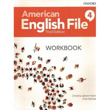 Imagem de American English File 4 Wb - 3R Ed. - Oxford University