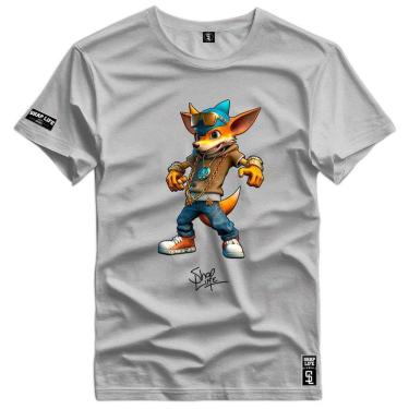 Imagem de Camiseta Shap Life Estampada Shap Life Raposa Gangster Gold Game-Unissex