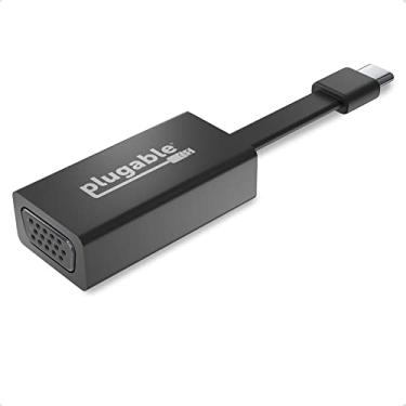 Imagem de Adaptador USB C para VGA, Thunderbolt 3 para VGA, compatível com MacBook Pro, Windows, Chromebooks, 2018 iPad Pro, Dell XPS e mais (suporta resoluções de até 1920 x 1200 @ 60 Hz)