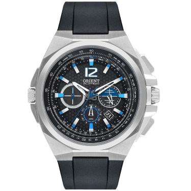 Imagem de Relógio orient flytech mbtpc007 g2px titanium prata borracha