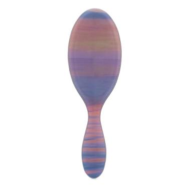 Imagem de Wet Brush Escova de cabelo desembaraçadora original, roxa (pós-brilho do deserto), cerdas ultra macias IntelliFlex, cerdas desembaraçadoras deslizam através de emaranhados (cabelos secos molhados e